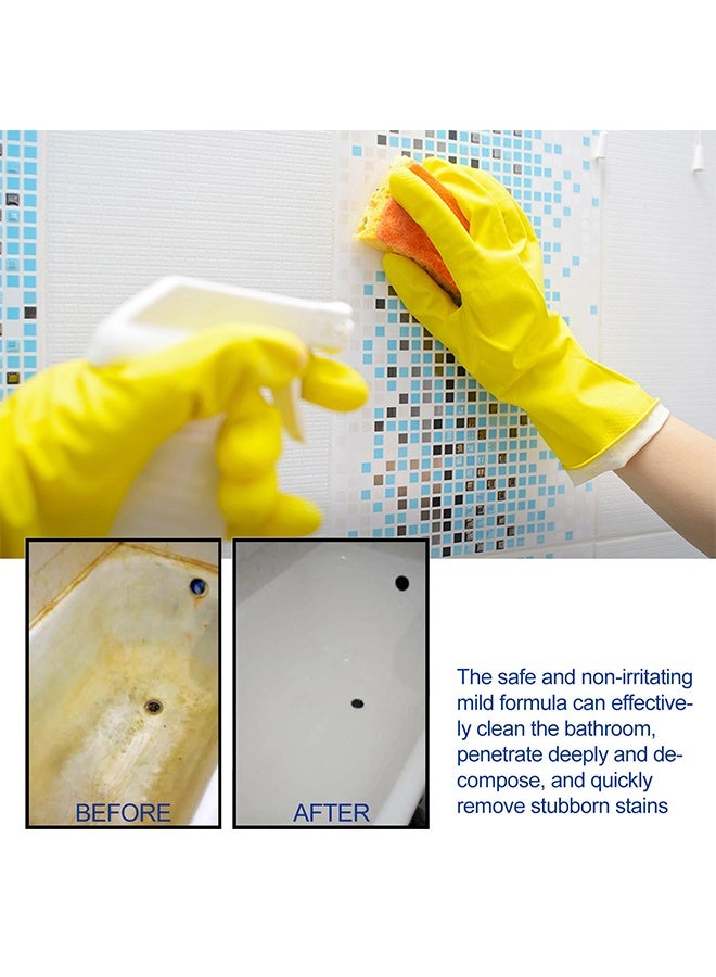 JUE-FISH Bathroom Descaler，Foam Spray, Stubborn Stains Cleaner, Stubborn Stains Cleaner, All Purpose Bubble For Toilet, Kitchen, Car, Carpet And Kinds Of Floors, 60ML - Image 3